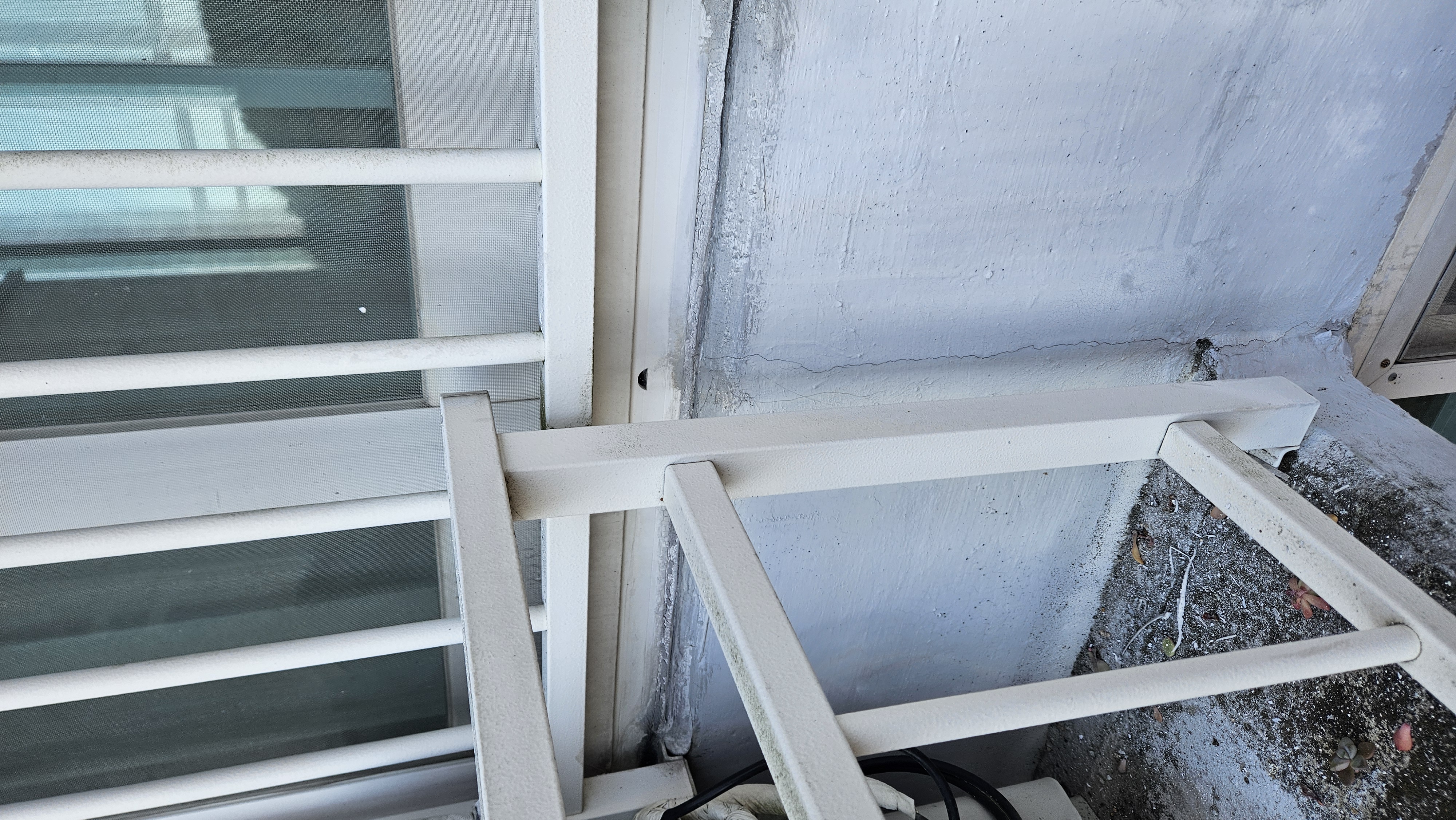 외부 실외기 창문